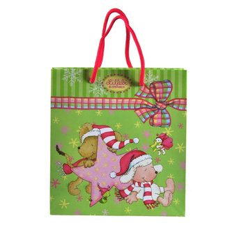 クリスマス ギフトバッグ 8 x 19.5 x 21 CM (6枚入)