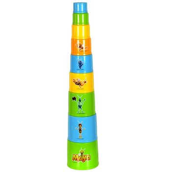 みつばちマーヤ FUNNY TOWER 積み木タワー (6個セット)