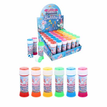 マーメイド シャボン玉 50ml 迷路ゲーム付き（36個入りディスプレイ）