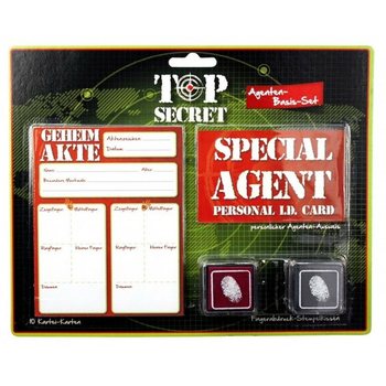 TOP SECRET – 特殊工作員 指紋採取セット (12個入)