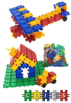 CLICS ブロックおもちゃ (111ピース) - おもちゃB2B卸売