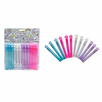 カラフルなユニコーン シャボン玉スティック（12本入り1パック）