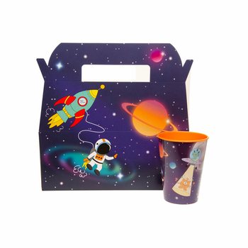 キッズミールボックス 宇宙 / Space - 22.5 x 12 x 9.5 cm (24個入)