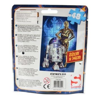 スター・ウォーズ ブラインドバッグ入りパズル 22 x 14 cm (8個入り)