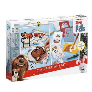 THE SECRET LIFE OF PETS - 2 in 1 クリエイティビティセット (2個入)