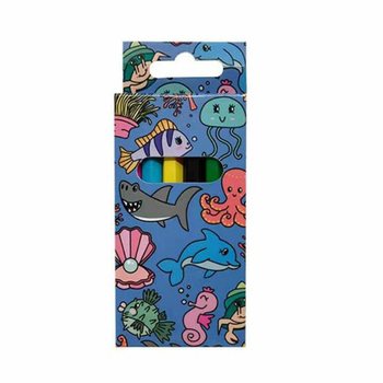 6色色鉛筆セット - 海の生き物 (24セット)
