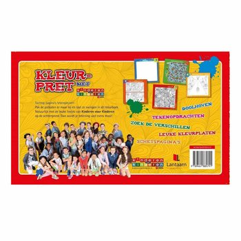 KINDEREN VOOR KINDEREN - お絵かき＆塗り絵セット (6点入)