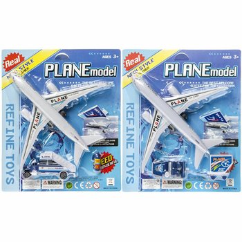 空港飛行機プレイセット（カード入り）