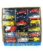 ディスプレイ入りミニカー 36個セット (メタル製)