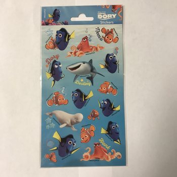 ステッカー：ディズニー『ファインディング・ドリー』20 x 10 cm (10枚セット)
