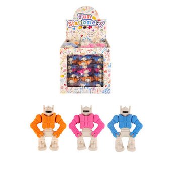 ジャンボ ロボット消しゴム ディスプレイボックス入り (60個入)