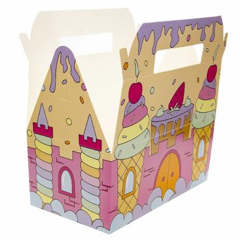 キッズメニューボックス 氷の城 - 22.5 x 12 x 9.5 cm (24個入)