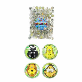 ジャングルアニマル スーパーボール ミックス - Ø3.3cm (100個入)