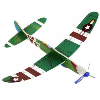 発泡スチロール飛行機 ディスプレイセット (48個入り)
