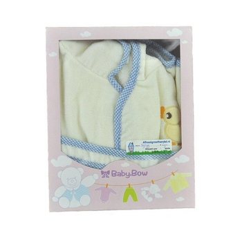 BABY BOW キッズ バスローブ イエロー / ブルー