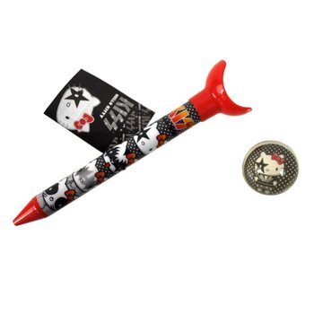 ハローキティ - 2in1 スーパーボール付きボールペン - レッド (24本入)