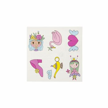 Fun Tattoos - プリンセス (96枚入り)