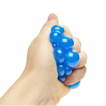 スクイーズ メッシュボール - 直径: 5 CM - ディスプレイ入りカラフルミックス (24個入)