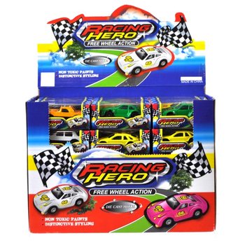 ダイキャスト製ミニカー ディスプレイセット（60個入）