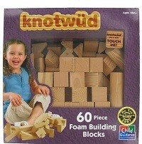 KNOTWUD 60ピース スポンジ積木 (4個セット)