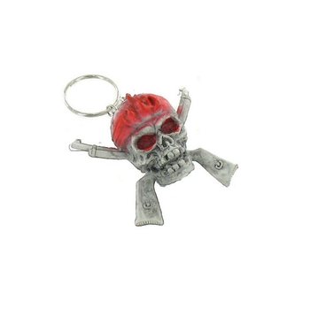 パイレーツ スカル キーホルダー (24個入)
