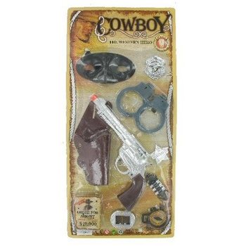 台紙付き カウボーイ おもちゃ 大型セット (6個入)