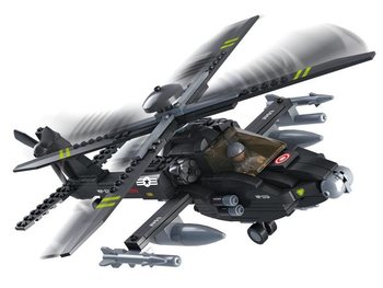 Sluban アパッチ攻撃ヘリコプター M38-B0511 (1個)