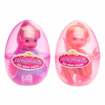サプライズエッグ入り可愛いミニ人形 ディスプレイ付き (12個入)