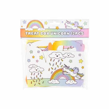ユニコーン ギフトボックス ミニプレゼント箱 12x12.5x6cm (12個入)