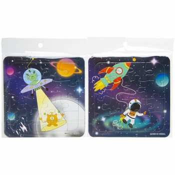 ミックス 宇宙パズル - 14x14 cm (50個セット)