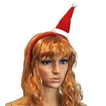 子供用クリスマス帽子カチューシャ (12個セット)