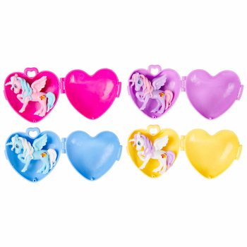 ポケットユニコーン - ハート型ケース入り (12個セット)