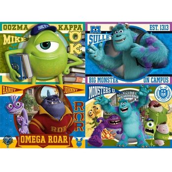 ディズニー・ピクサー モンスターズ・ユニバーシティ 4in1パズル (6個セット)