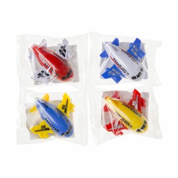 フリクション飛行機 (36個セット) - 景品や配りものに最適