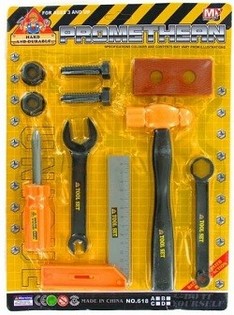 おもちゃの工具セット (6点セット)