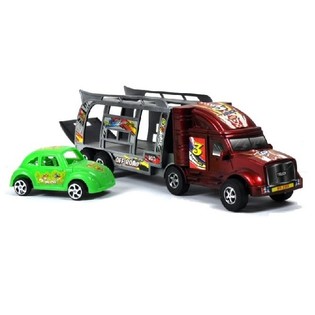 車付きおもちゃのトラック (2個セット)