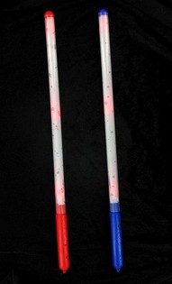 大型 LED フラッシュスティック - モデル 1 (12本入)