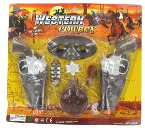 ウエスタン カウボーイ おもちゃセット (6個入)