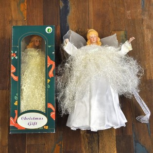大きなクリスマスエンジェル 30CM (4個セット)