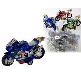 フリクション駆動 バイク 玩具 ブリスターボックス入り (48個入)