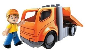 メガブロック MEGABLOKS BLOK TOWN レッカー車 - 356