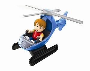 メガブロック MEGABLOKS ブロックタウン ヘリコプター - 357 (2個セット)