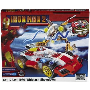 メガブロック MEGA BLOKS アイアンマン2 ウィップラッシュ・ショウダウン - 1980