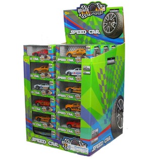 ミニカー 金属製 1:64 スケール (48台入)