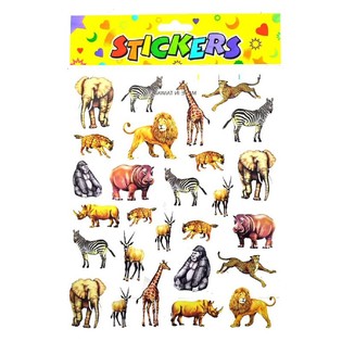 ハッピーステッカー (48枚入) - 業務用子供用シール