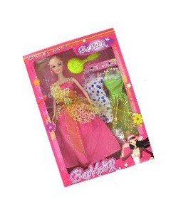 BEAUTY SET 着せ替え人形・アクセサリーセット (2個入)