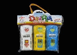 バッグ入りミニカー3台セット (6個入)
