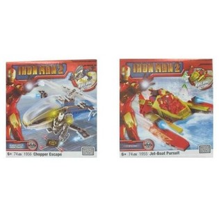 メガブロック アイアンマン2 ビークル&フィギュア