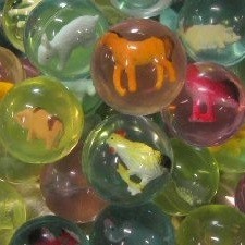 動物入りスーパーボール 4.5cm (50個入り)