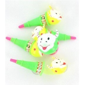 吹き戻し ピロピロ フェイス柄 (40個入)